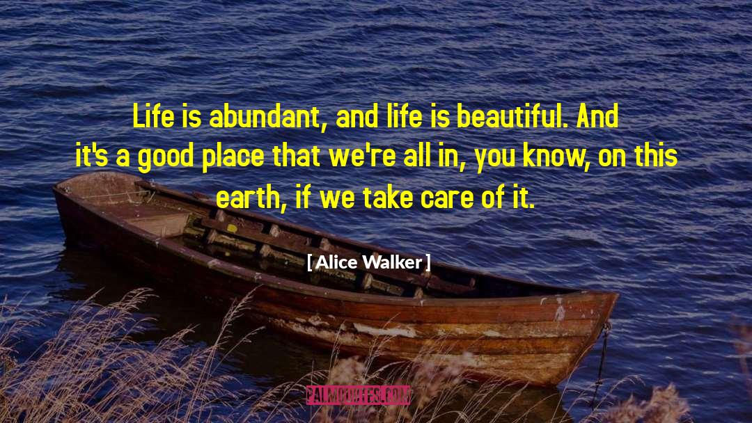 A Good Place quotes by Alice Walker