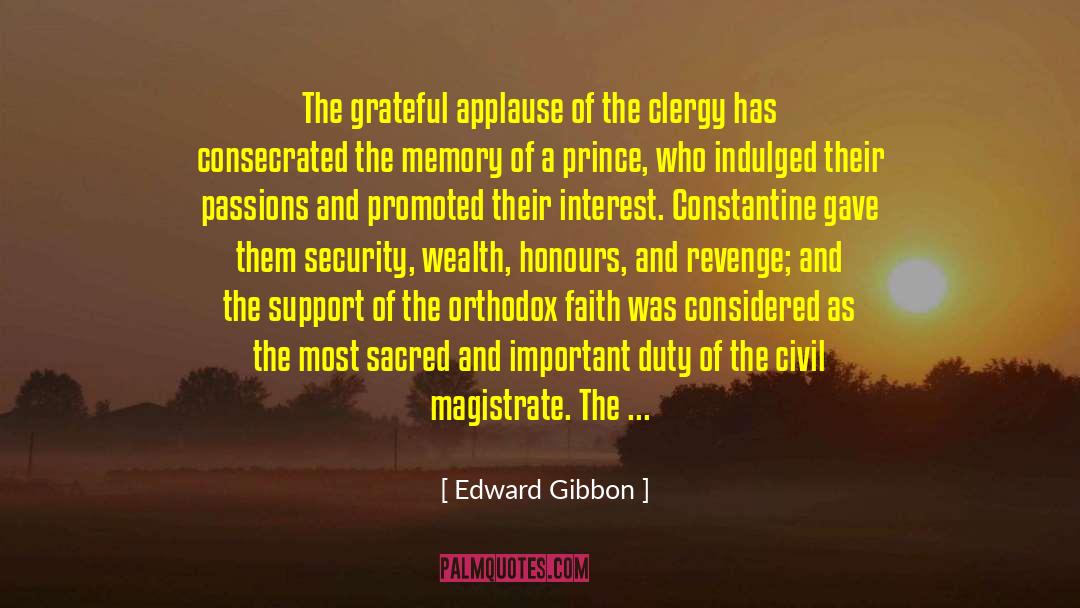 A Great Love quotes by Edward Gibbon