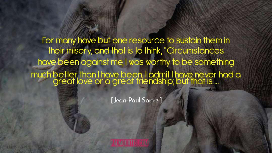 A Great Love quotes by Jean-Paul Sartre