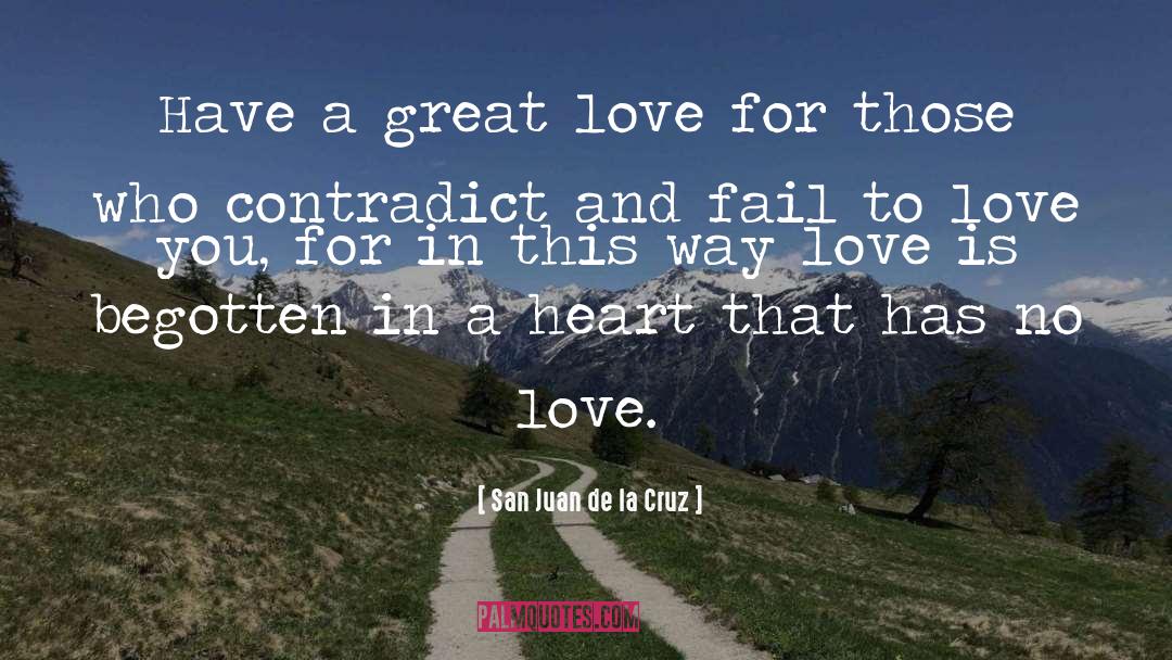 A Great Love quotes by San Juan De La Cruz