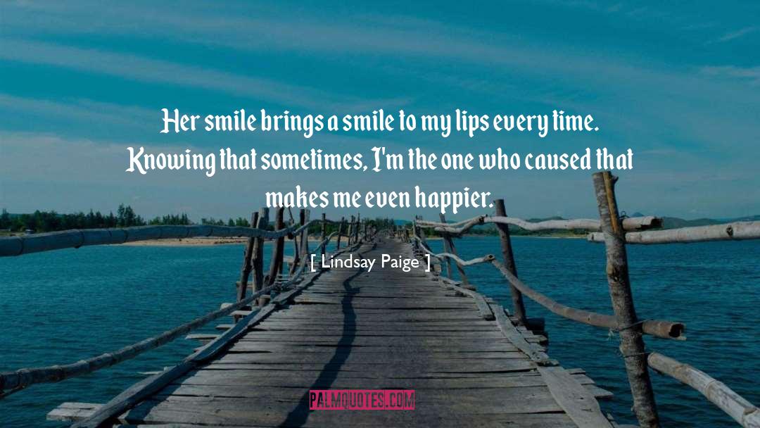 A Guy Who Makes You Smile quotes by Lindsay Paige