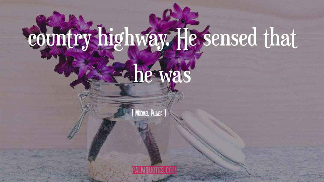 A Highway quotes by Michael Palmer