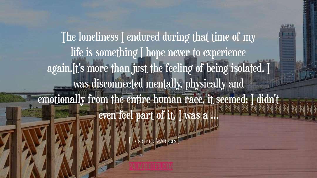 A Human Experience quotes by Leanne Waters