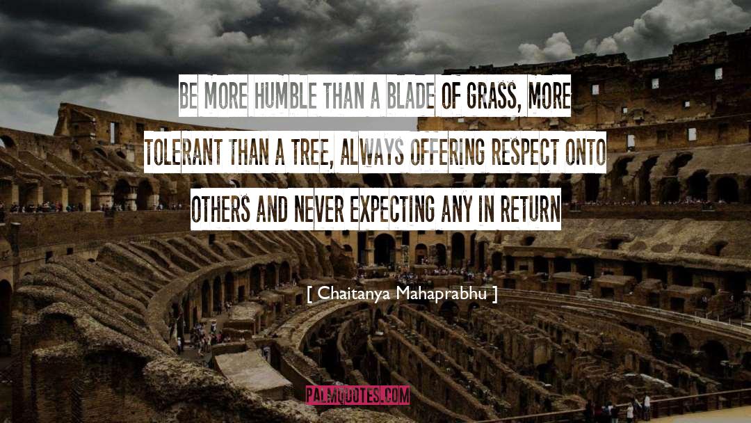 A Humble quotes by Chaitanya Mahaprabhu