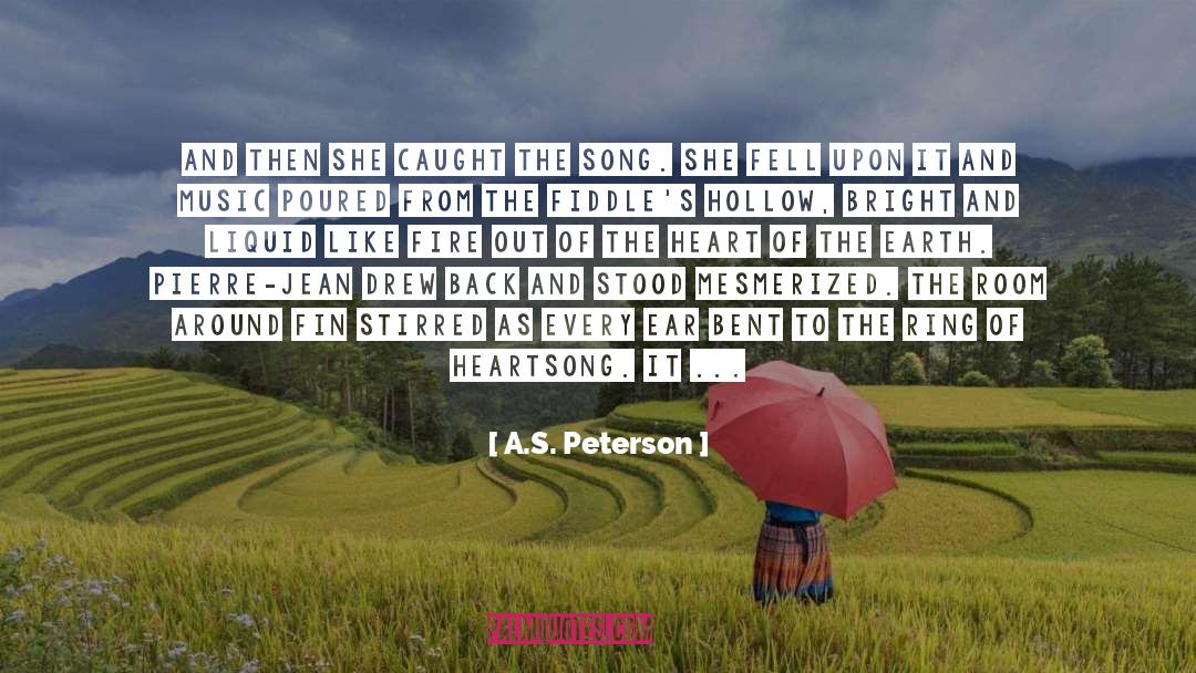 A Hurricane quotes by A.S. Peterson
