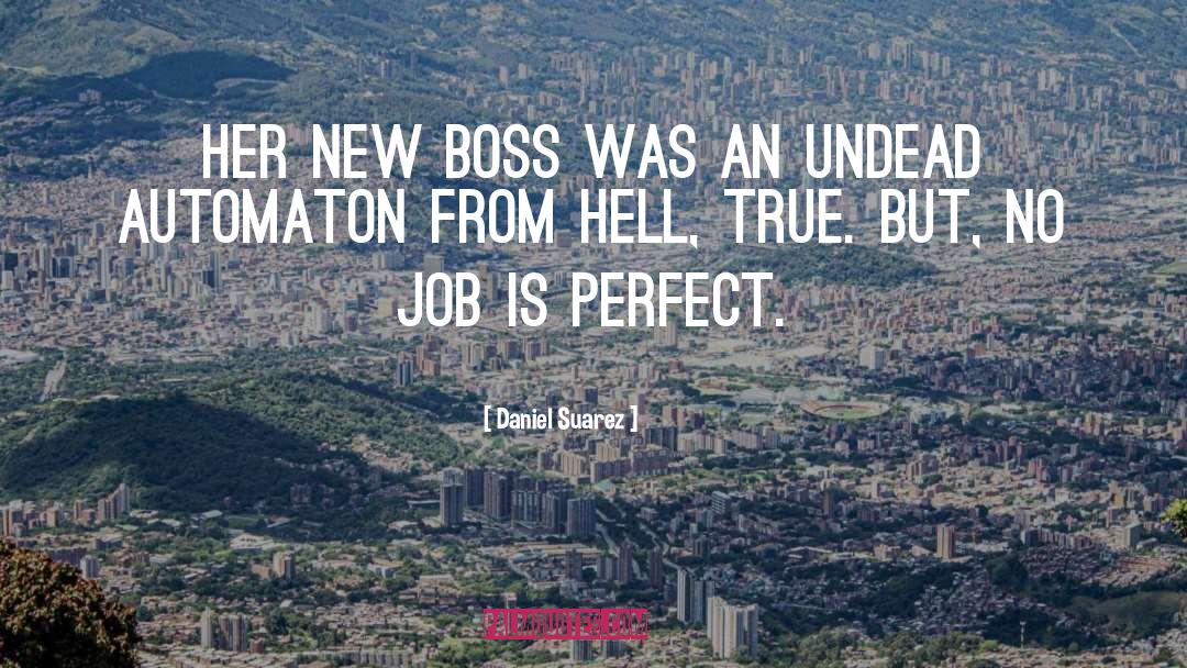 A Job From Hell quotes by Daniel Suarez