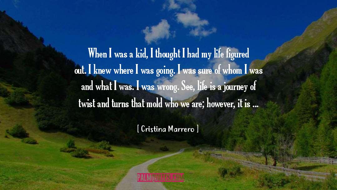 A Journey quotes by Cristina Marrero