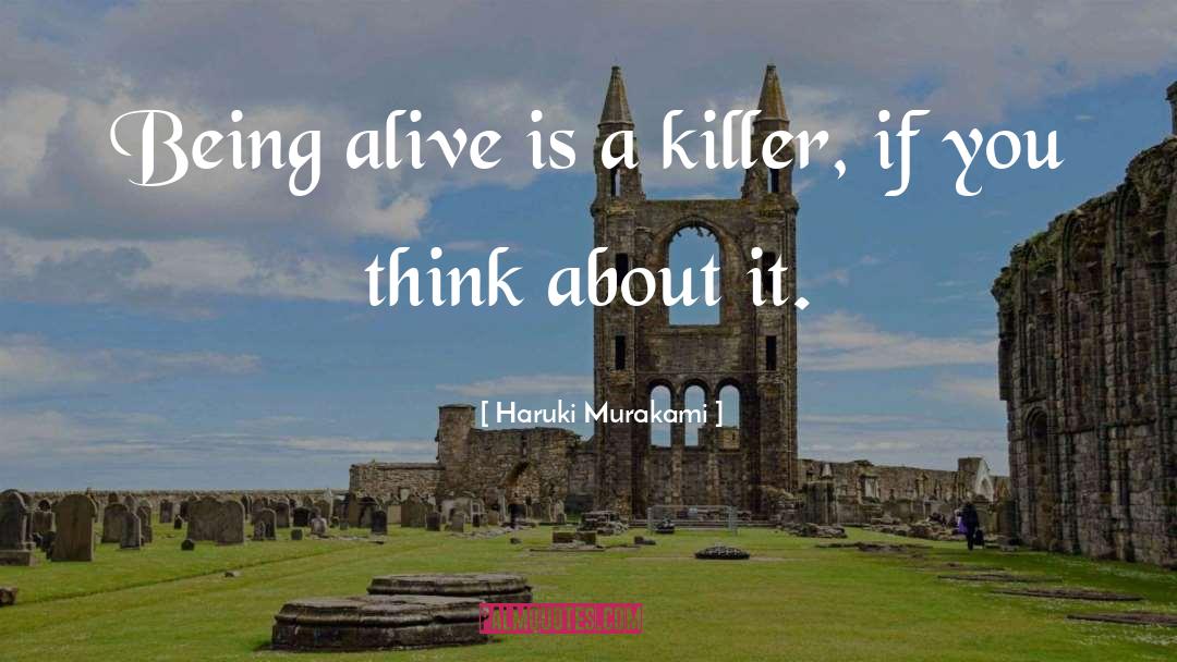A Killer quotes by Haruki Murakami