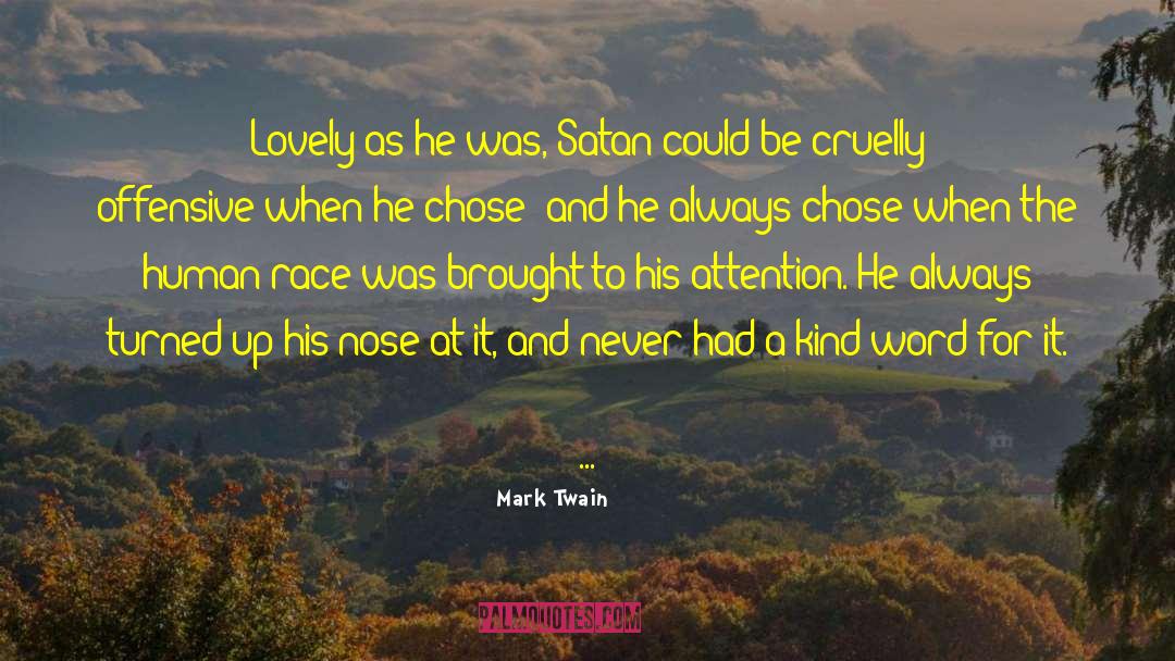 A Kind Word quotes by Mark Twain