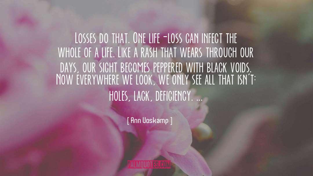 A Lack Of Ethics quotes by Ann Voskamp