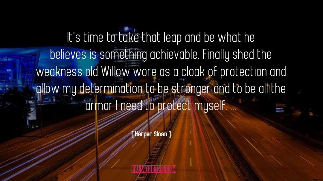 A Leap Within quotes by Harper Sloan