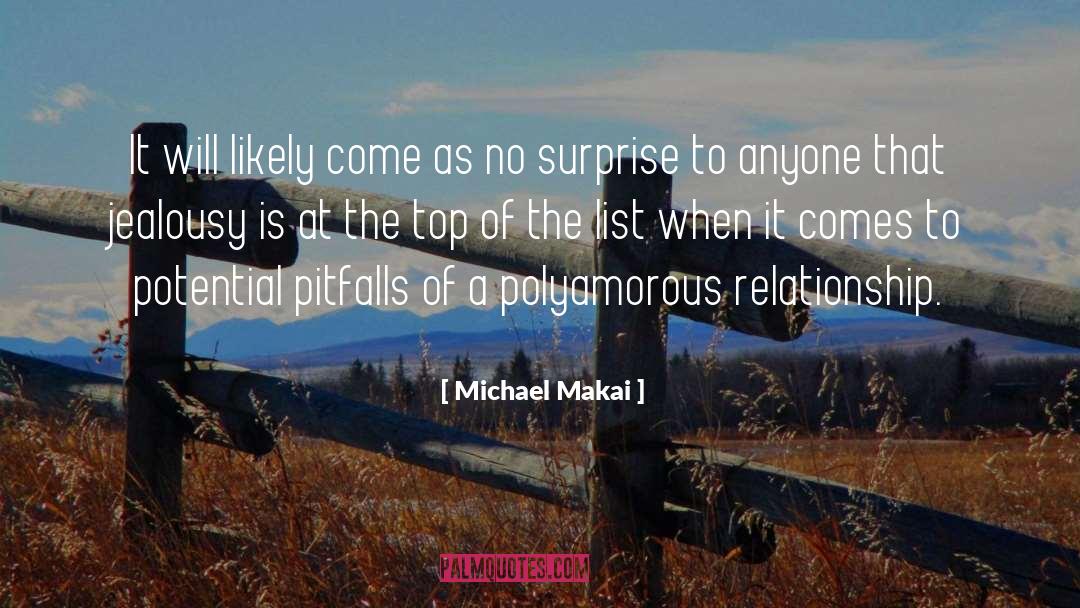 A List Of Things quotes by Michael Makai