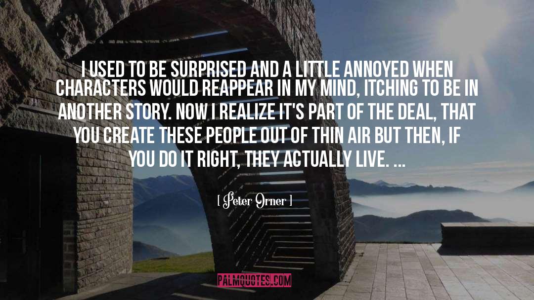 A Little quotes by Peter Orner