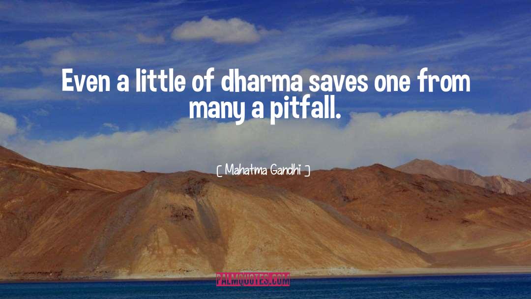 A Little Sacrifice quotes by Mahatma Gandhi