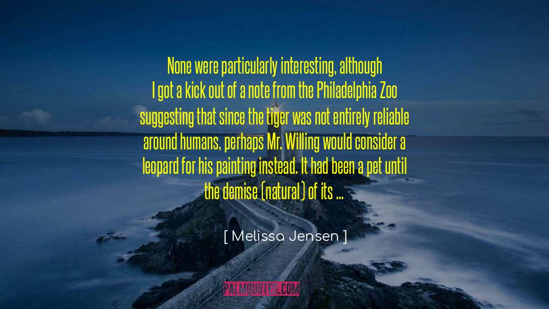 A Little Time Spent quotes by Melissa Jensen