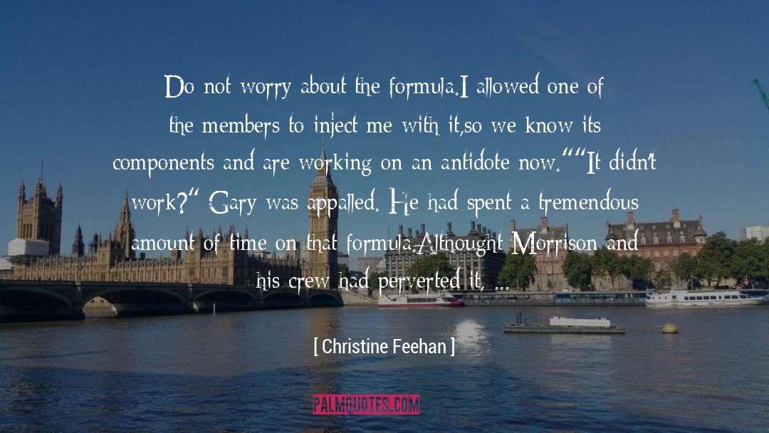 A Little Time Spent quotes by Christine Feehan