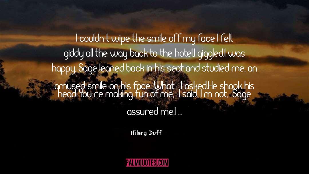 A Long Converstaion quotes by Hilary Duff