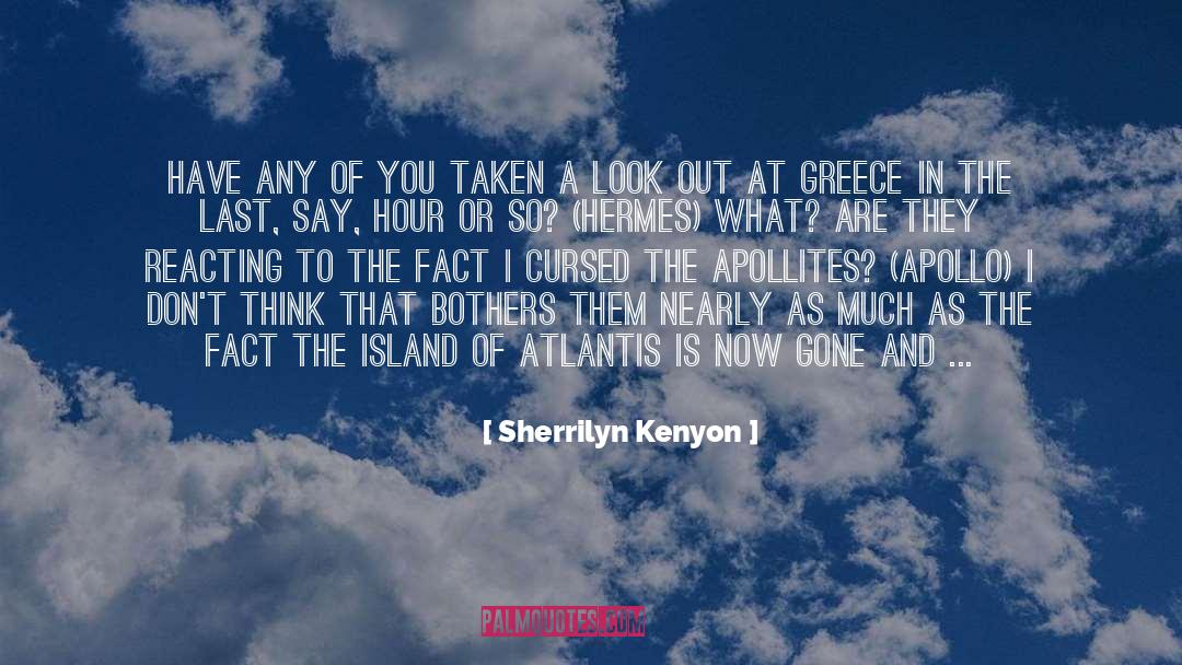A Look quotes by Sherrilyn Kenyon