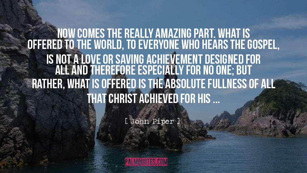 A Love That Hurts quotes by John Piper