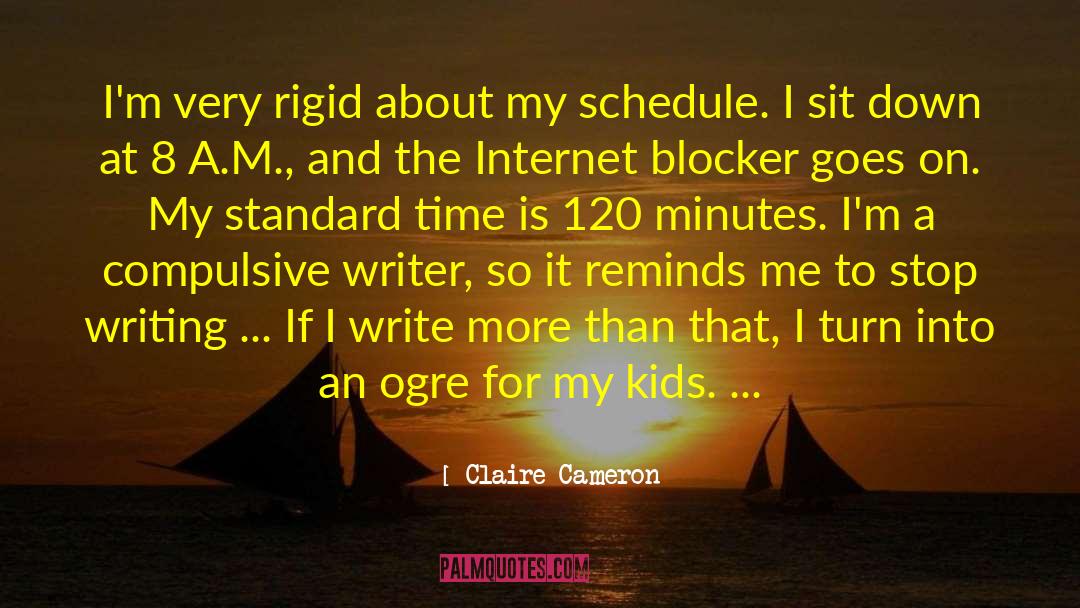 A M Hudson quotes by Claire Cameron