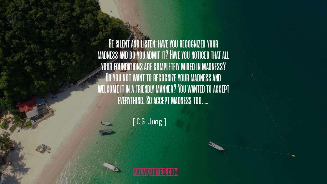 A Madness Of Angels quotes by C.G. Jung