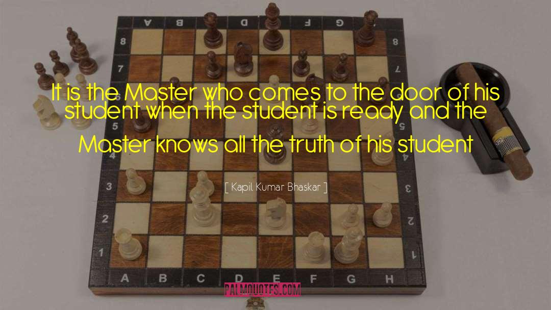 A Master Of One Is A Master Of None Quote quotes by Kapil Kumar Bhaskar