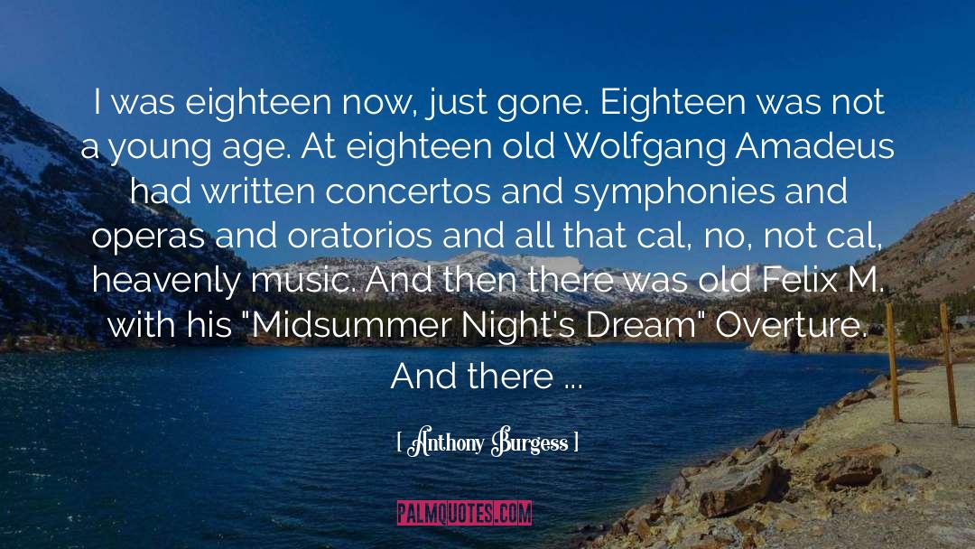 A Midsummer Nights Dream Most Famous quotes by Anthony Burgess