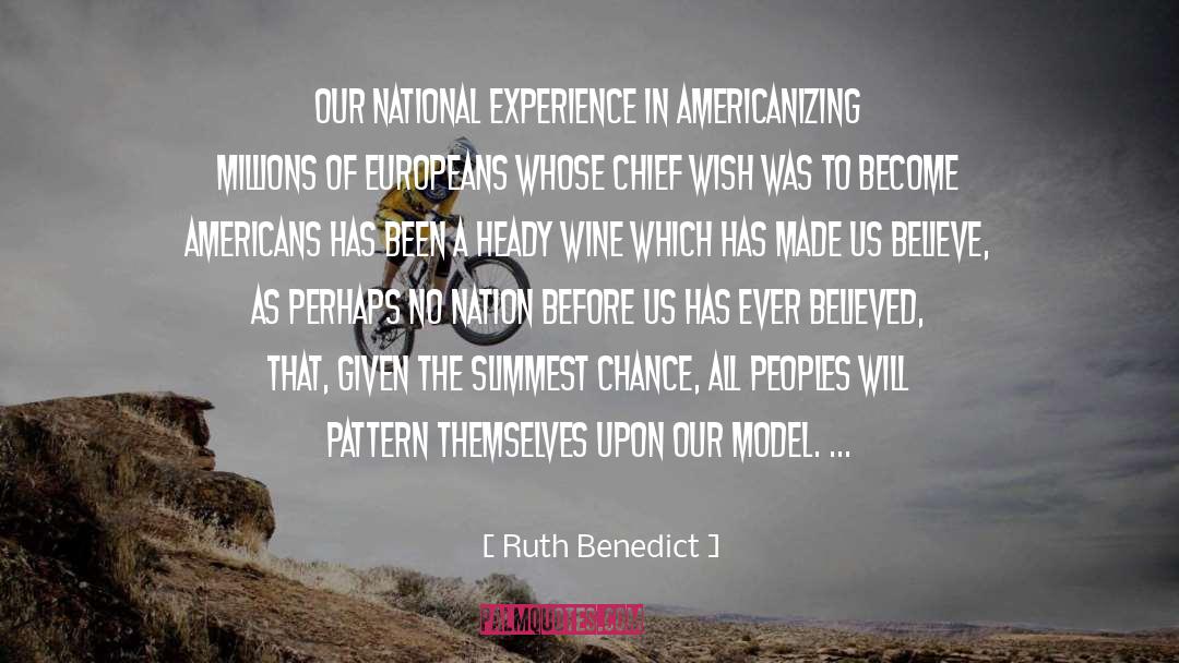 A Model Murder quotes by Ruth Benedict