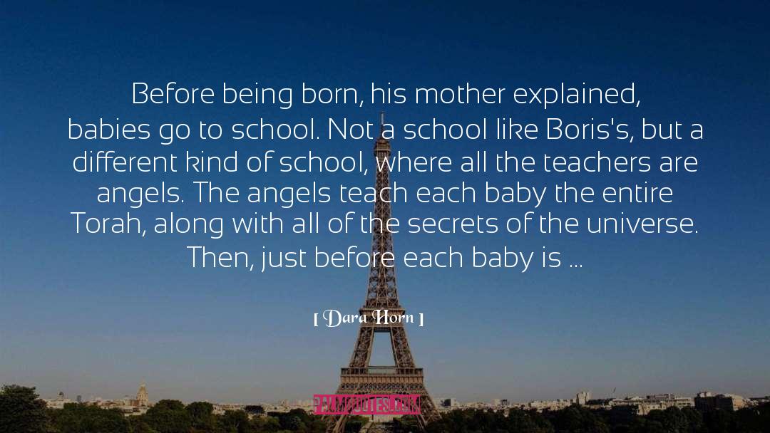 A Mother And Her Baby Girl quotes by Dara Horn