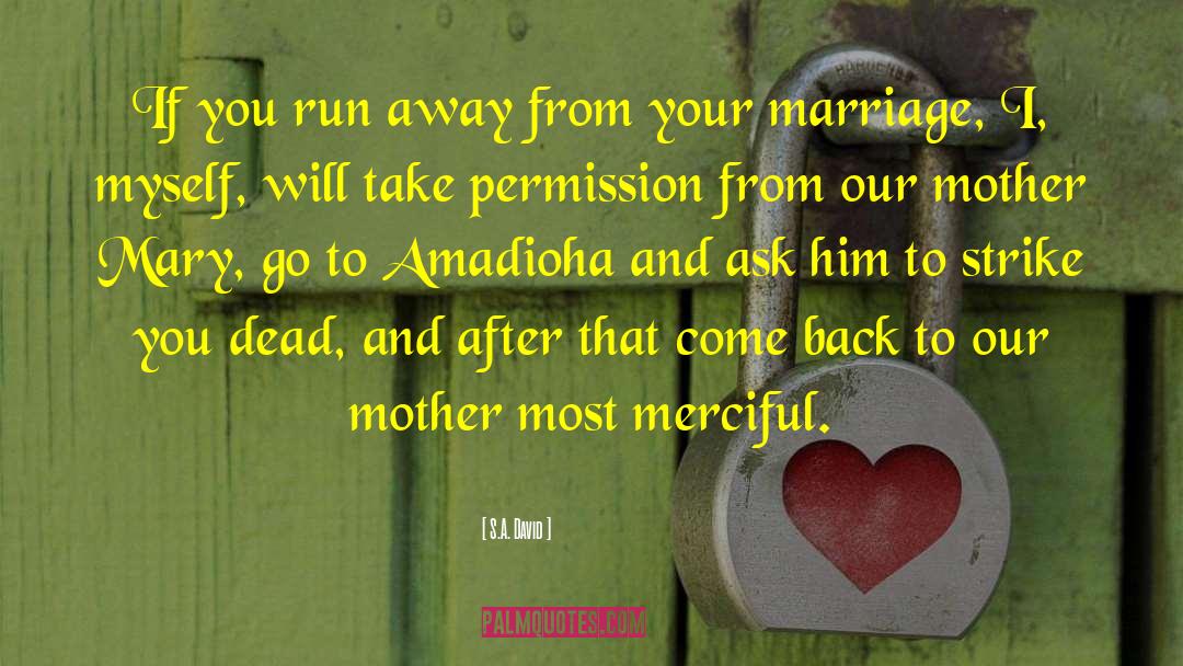 A Mother S Love quotes by S.A. David