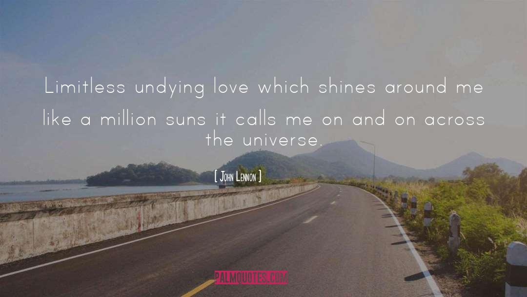 A Mothers Undying Love quotes by John Lennon