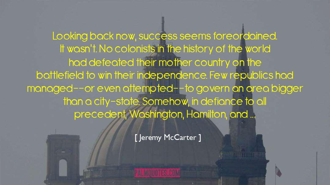 A Nation Of Beggars quotes by Jeremy McCarter