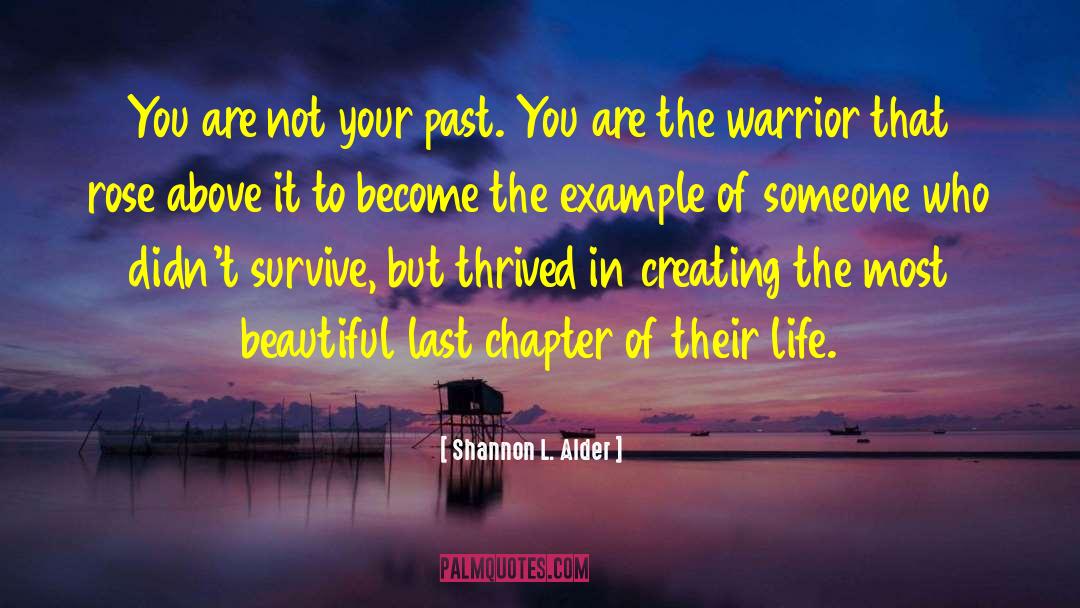 A New Chapter In Your Life quotes by Shannon L. Alder