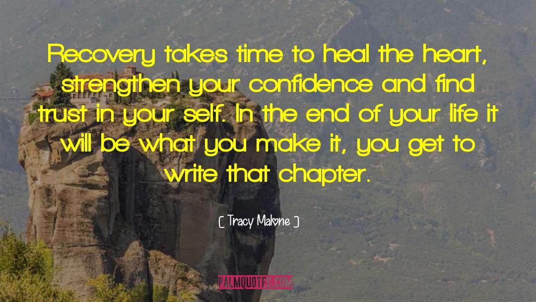 A New Chapter In Your Life quotes by Tracy Malone