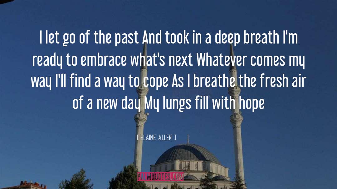 A New Day quotes by Elaine Allen