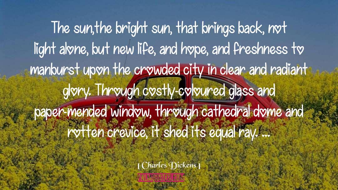 A New Ray Of Hope quotes by Charles Dickens