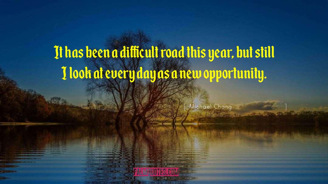 A New Year Wishes quotes by Michael Chang