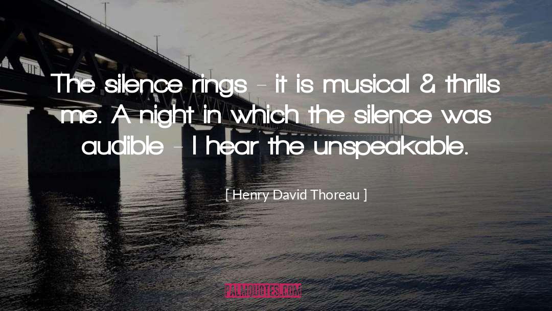 A Night In quotes by Henry David Thoreau