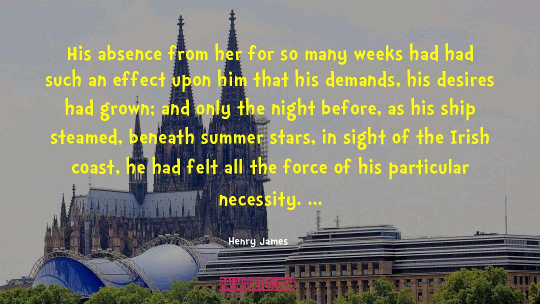 A Night In quotes by Henry James