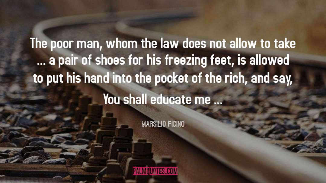 A Pair Of Shoes quotes by Marsilio Ficino