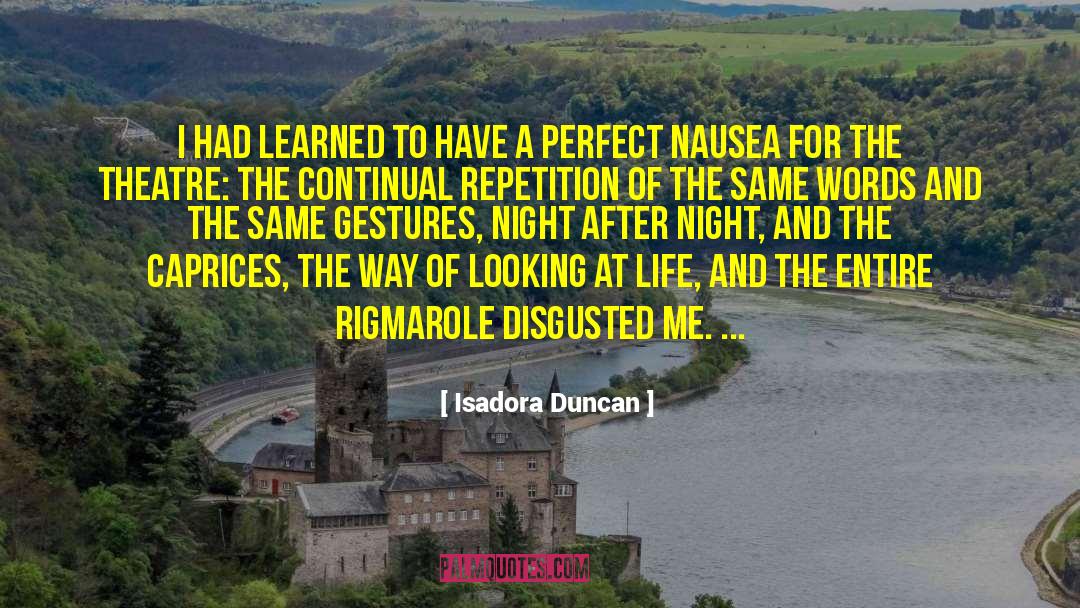 A Perfect Blood quotes by Isadora Duncan