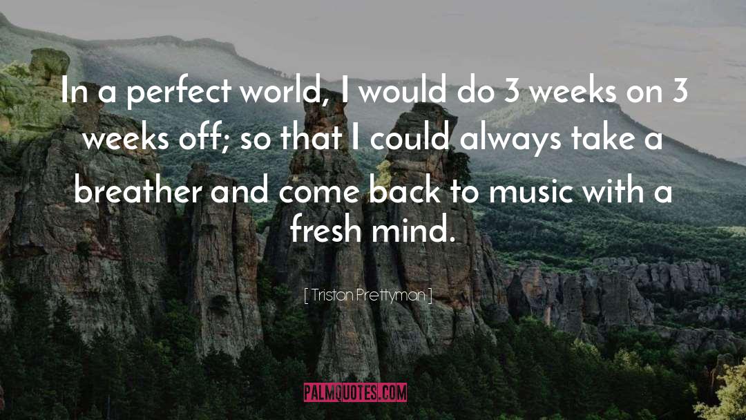 A Perfect World quotes by Tristan Prettyman