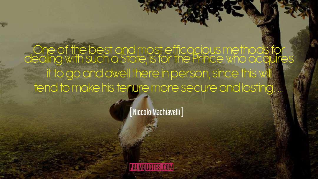 A Person Who Fights Back quotes by Niccolo Machiavelli