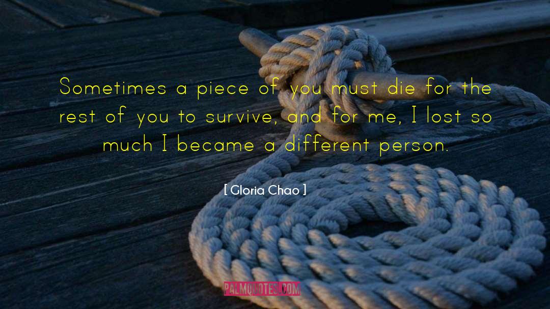 A Piece Of You quotes by Gloria Chao