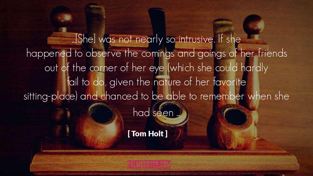 A Place Apart quotes by Tom Holt