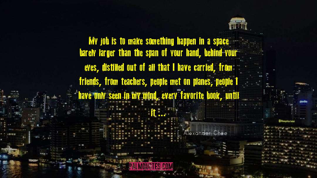 A Place Apart quotes by Alexander Chee