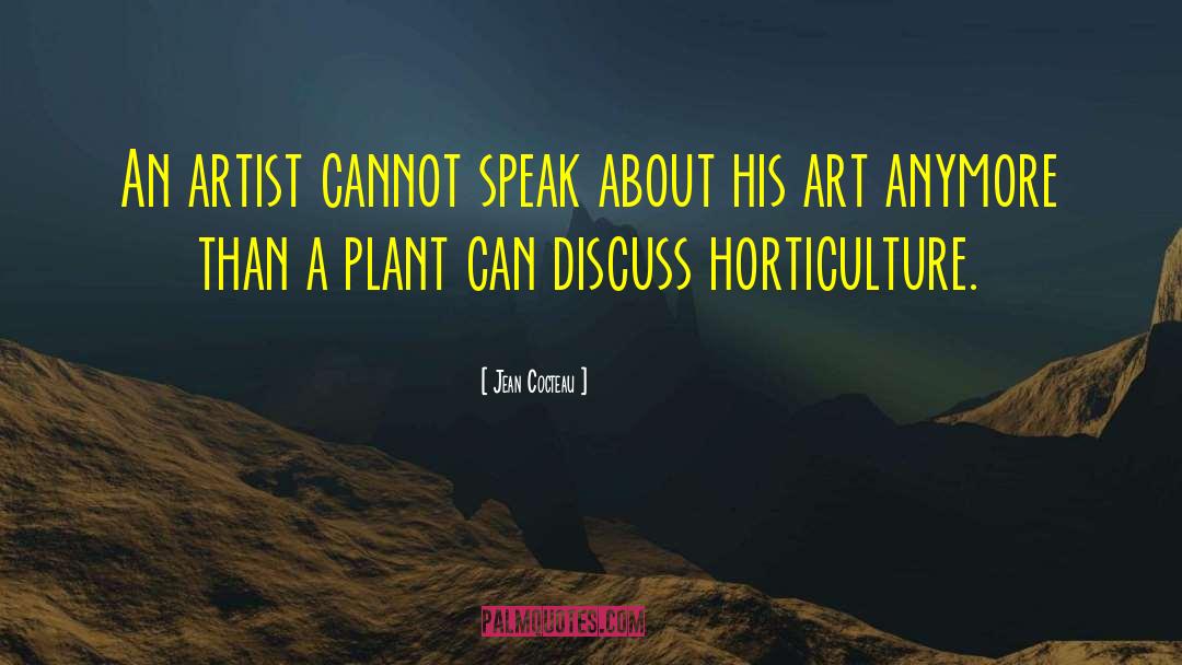 A Plant quotes by Jean Cocteau