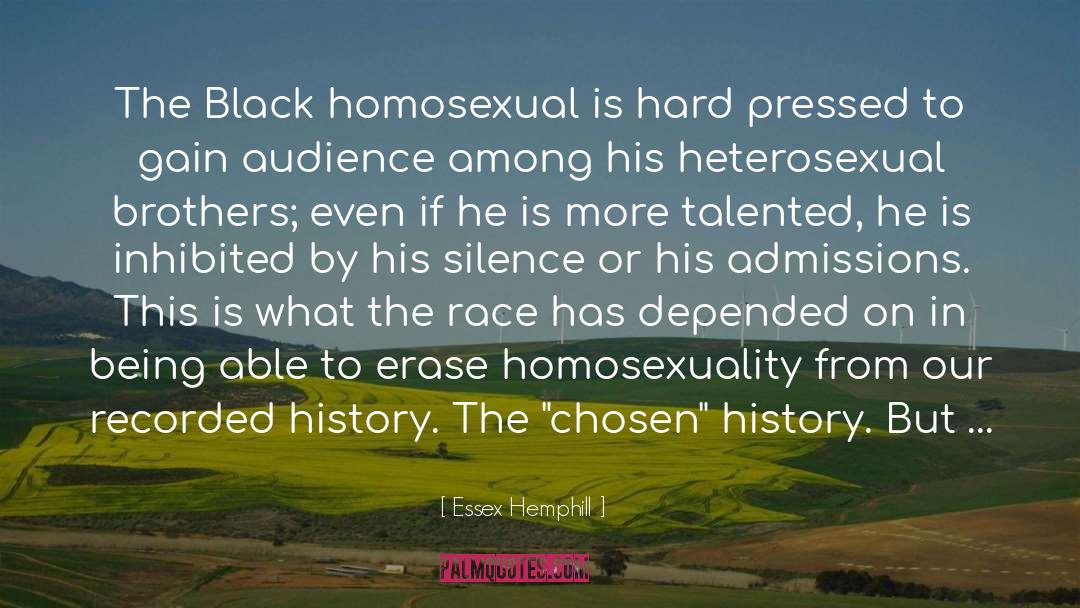 A Poet Has A Sacred Duty quotes by Essex Hemphill