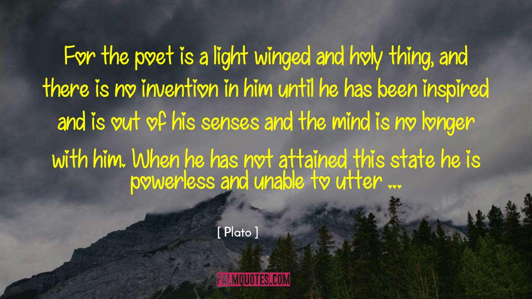 A Poet Has A Sacred Duty quotes by Plato