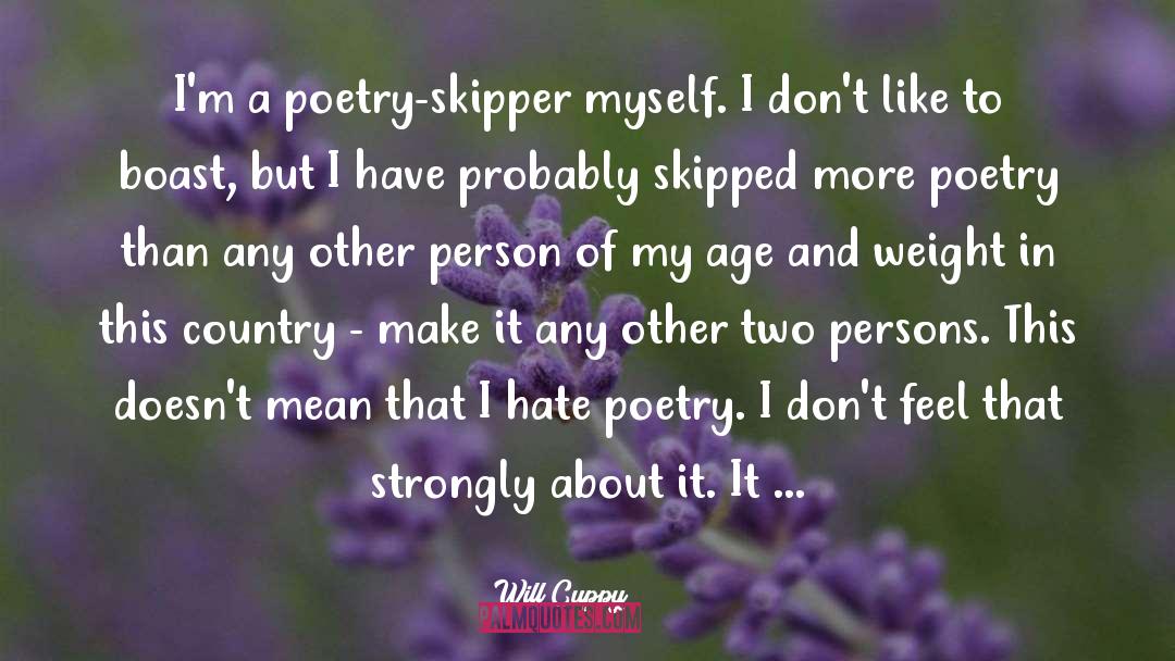 A Poetry quotes by Will Cuppy